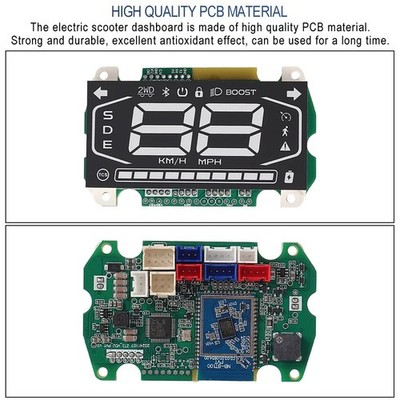 Dashboard LED Dispaly Meter Board for Segway Ninebot ZT3 Pro E-Scooter Parts