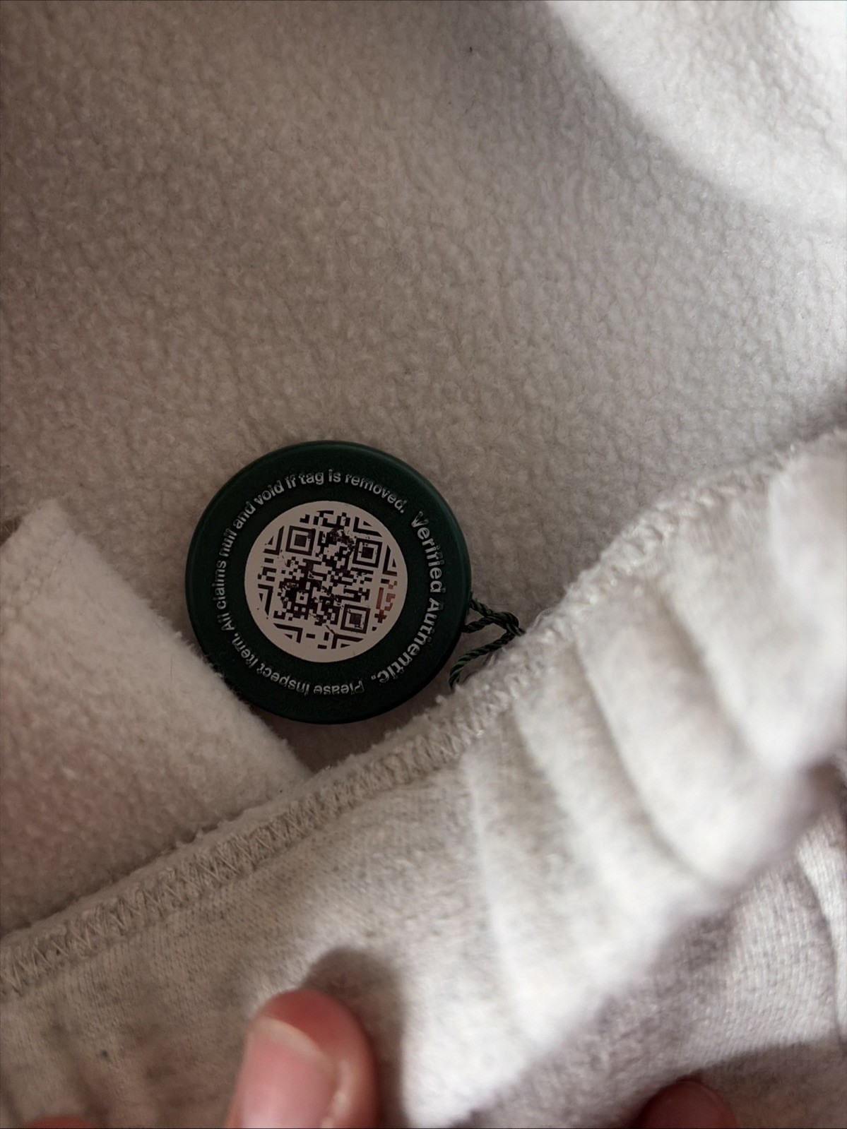 Essentials Grey Cuffed Bottom Pants, Size XS, Baggy Fit With Tag And Everything thumbnail 4