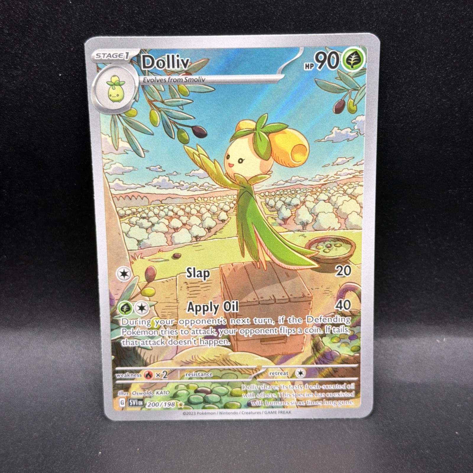 Dolliv 200/198 SV01: Scarlet & Violet Base Set Holo