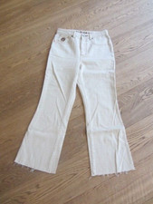 Neue Maliparmi Jeans beige  7/8 Länge offener Saum Gr. W 27 od. 28 od. 29 od. 30
