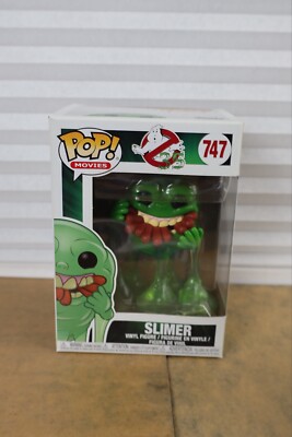 Funko Pop Slimer 747 Movies Ghostbusters 35th Green Ghost with Hot Dogs