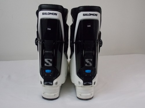 Vintage Salomon SX92 RETRO Ski Boots Black White Mens 335 Rear Entry - Picture 3 of 11