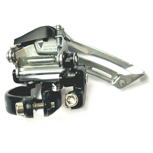 Front Derailleur (FD-TY710) - Shimano Tourney - Double Chainrings 7 or 8-Speed - Picture 3 of 9