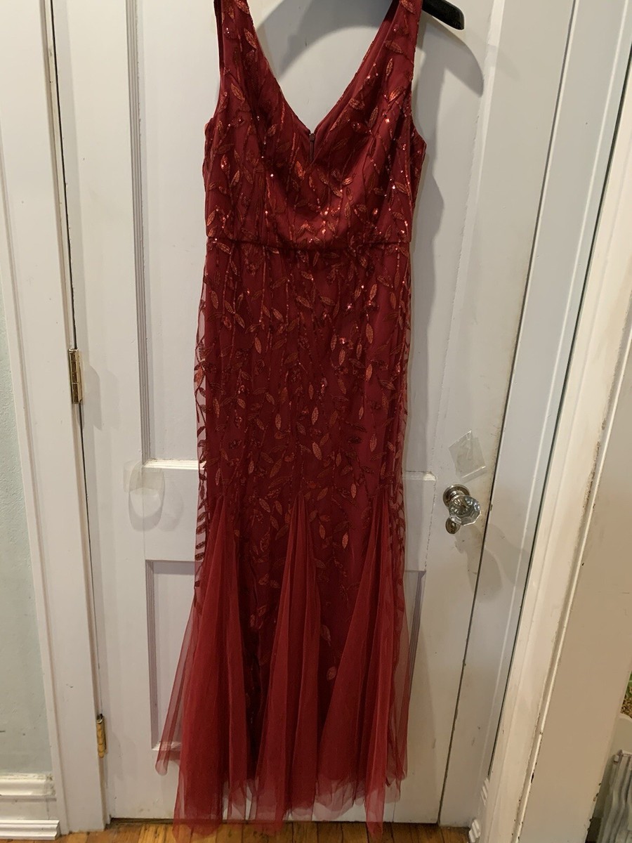 strapless open back dress Prom Frocks PF1056 Red Sequin Bodice Prom Dress – Dotique main image 0