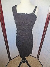 NWT Anthropologie Leifnotes Divergent Dress, Black, Sz S