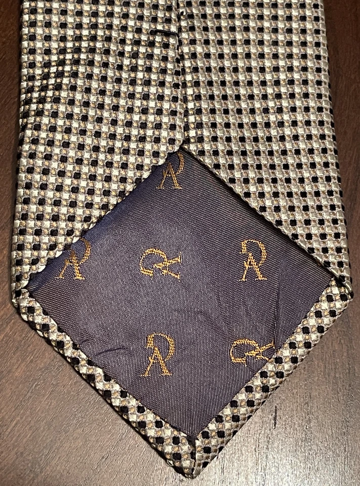 Corbata de cuello Valerio Garati negra hecha a mano 100 % seda para hombre hecha en Corea Foto 2 de 4