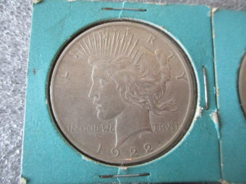 1922/1923/1926 PEACE DOLLAR - PHILADELPHIA/DENVER/SAN FRANCISCO-SET 8-CIRCULATED - Picture 3 of 23