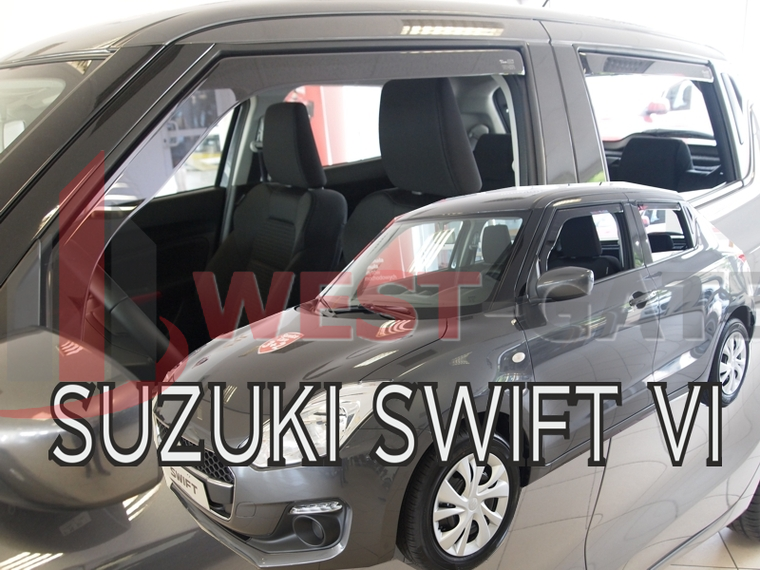 HEKO wind deflectors FULL 4 pieces set SUZUKI SWIFT mk6 5doors