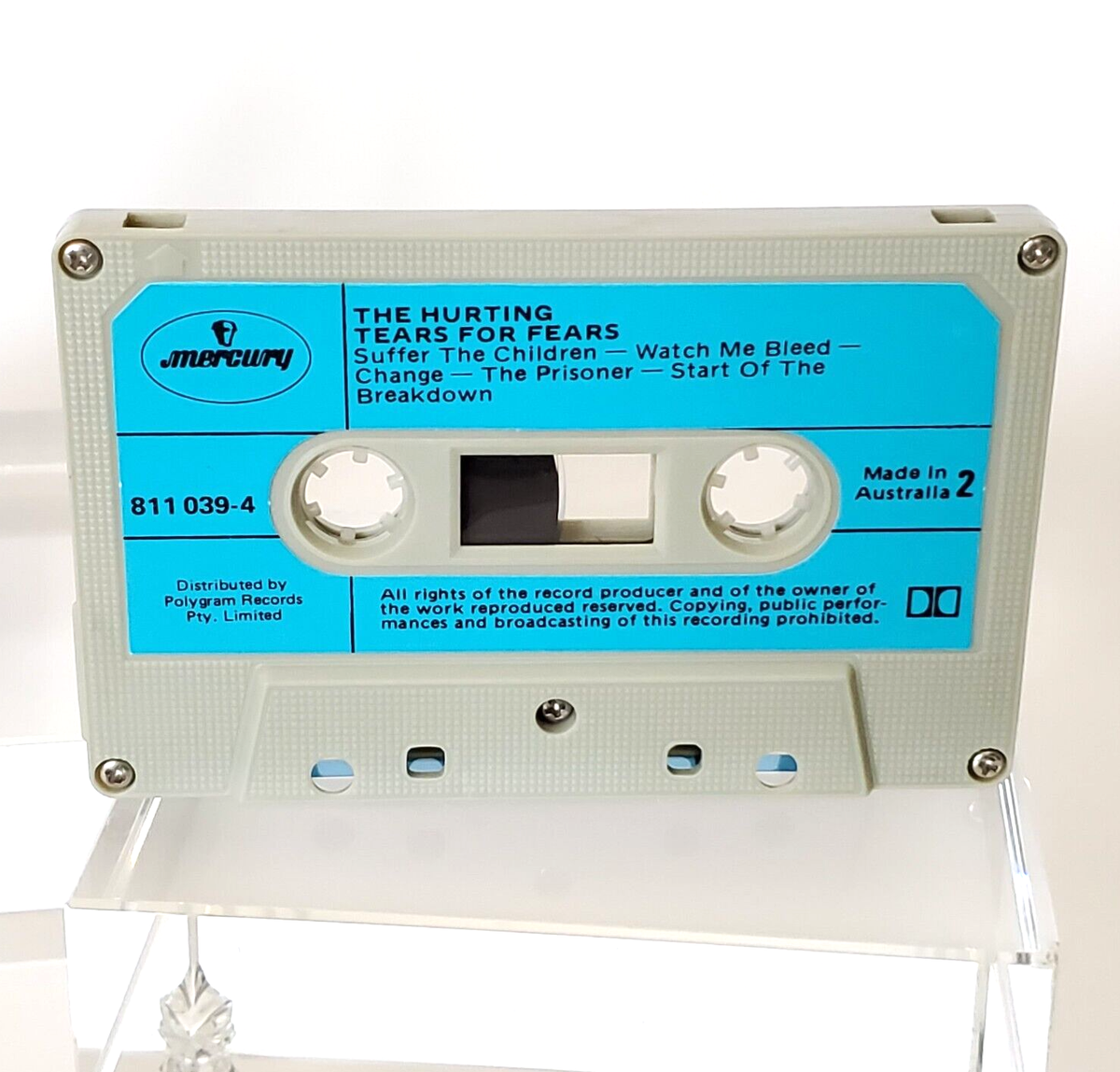 Tears for Fears The Hurting cassette 1983 Mad World Australia