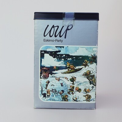 HEYE Vintage Loup Eskimo Party Puzzle 500 Piece, 1974 German Made