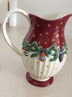 Pfaltzgraff "Holiday Garland" Pattern, 16 Cup, Christmas Beverage Pitcher-NEW  — photo 3