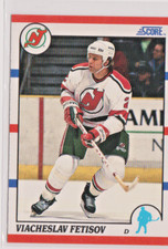 Viacheslav Fetisov New Jersey Devils Defense 1990-91 Score ROOKIE Card # 62
