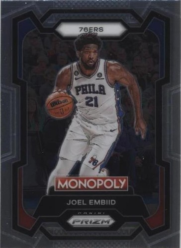 2023-24 Panini Prizm #20 Joel Embiid Dominance Silver Prizm SP | eBay