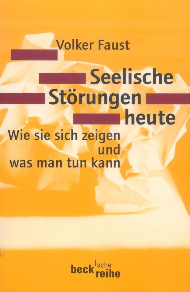 Thumbnail - Seelische Störungen Heute, Volker Faust