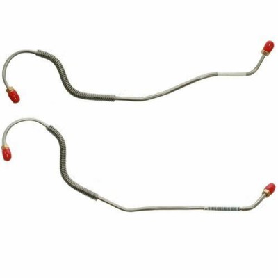 For Chevrolet Corvette 65-69 Rear Axle Brake Lines 2pcs DiscBrake-VRA6502SS-CPP
