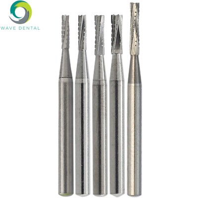 Wave Dental Carbide Burs FG 556 557 High Speed Long Shank Friction Grip ...