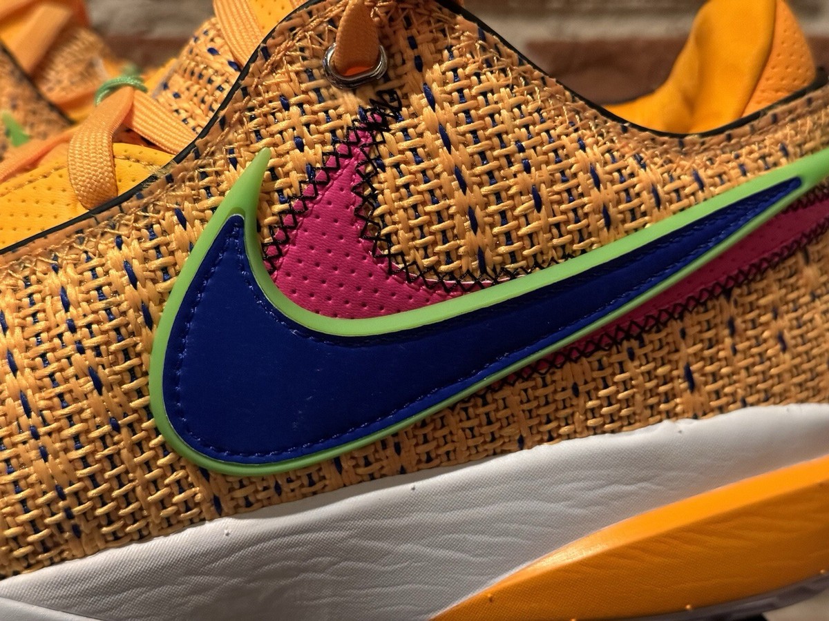 New 11.5 Nike LeBron 20 XX James Gang Laser Orange Blue Shoes