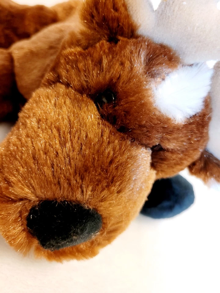 Ganz Webkinz Christmas Reindeer Plush Brown Soft No Tags/Code - Image 2 of 4