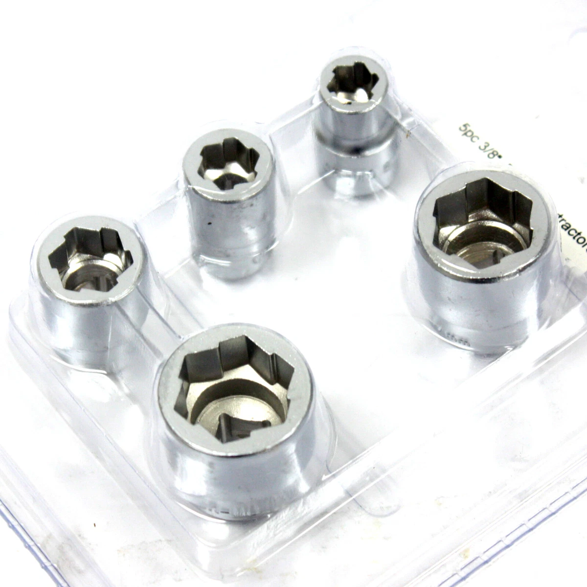 Metric bolt 2024 extractor socket set
