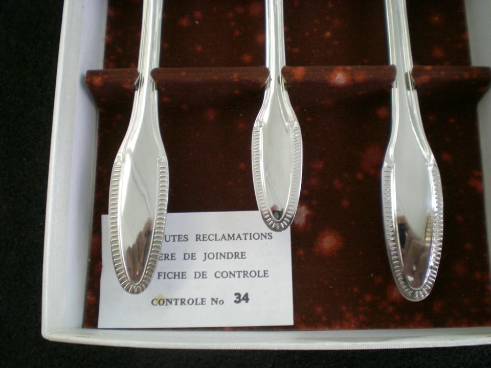 JEAN COUZON COUVERT ENFANT ORFEVRE POINSONNE NEUF DANS SA BOITE D'ORIGINE - Photo 3/4