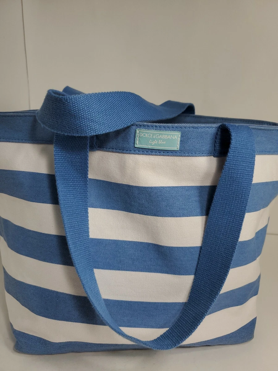 Dolce&Gabbana Striped Canvas Exterior Bags & Handbags for Women