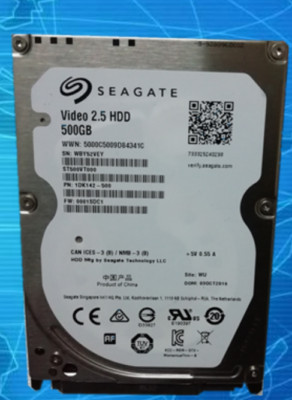 Seagate Video 500GB ST500VT000 5400RPM SATA 2.5'' Drive for Laptops PS4 XBOX