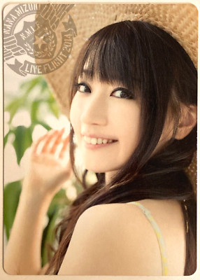 Nana Mizuki Live FLIGHT 2014 trading Card Japan gravure JAPANESE