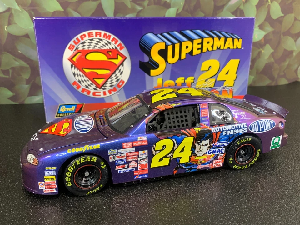 REVELL DIECAST JEFF GORDON #24 1999 SUPERMAN MONTE CARLO 1:18 - Image 2 of 4