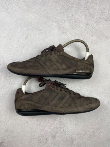 Adidas Turnschuhe Herren Porsche Typ 64 Braun Leder Racing Freizeitschuhe, Größe 44 - Bild 6 von 14