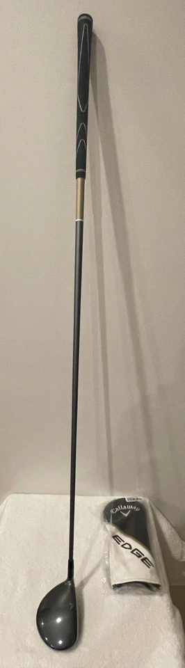 New-Callaway Edge 3 Wood R Flex Graphite Shaft, Headcover, Black Rubber Grip - Image 2 of 4
