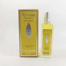 L'Occitane Verbena Verveine Agrumes Citrus EDT 3.3 oz / 100 ml *NEW IN BOX*