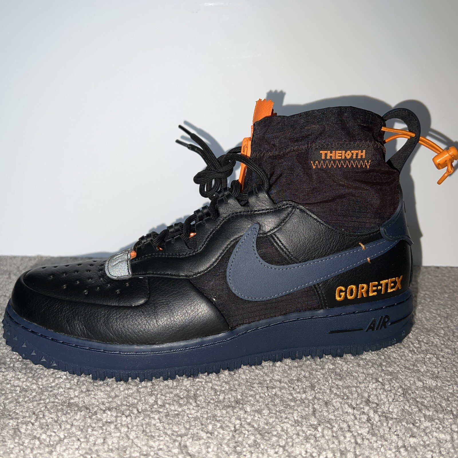 Size 10.5 - Nike Air Force 1 High WTR x Gore-Tex Black 2019 for sale online  | eBay