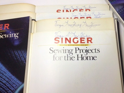 Singer Sewing Reference Library Books Timesaving Sewing And More Vtg Set Of 9 - Picture 14 of 24