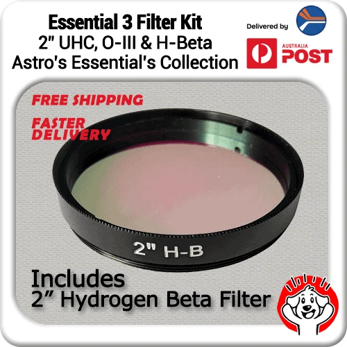 Kson 2" UHC, O-III, H-Beta (Hydrogen Beta) Triple Filter Pack - Image 4 of 4