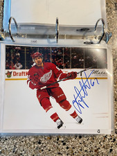 Xavier Ouellet Signed Autographed Detroit Red Wings 8X10 Photo