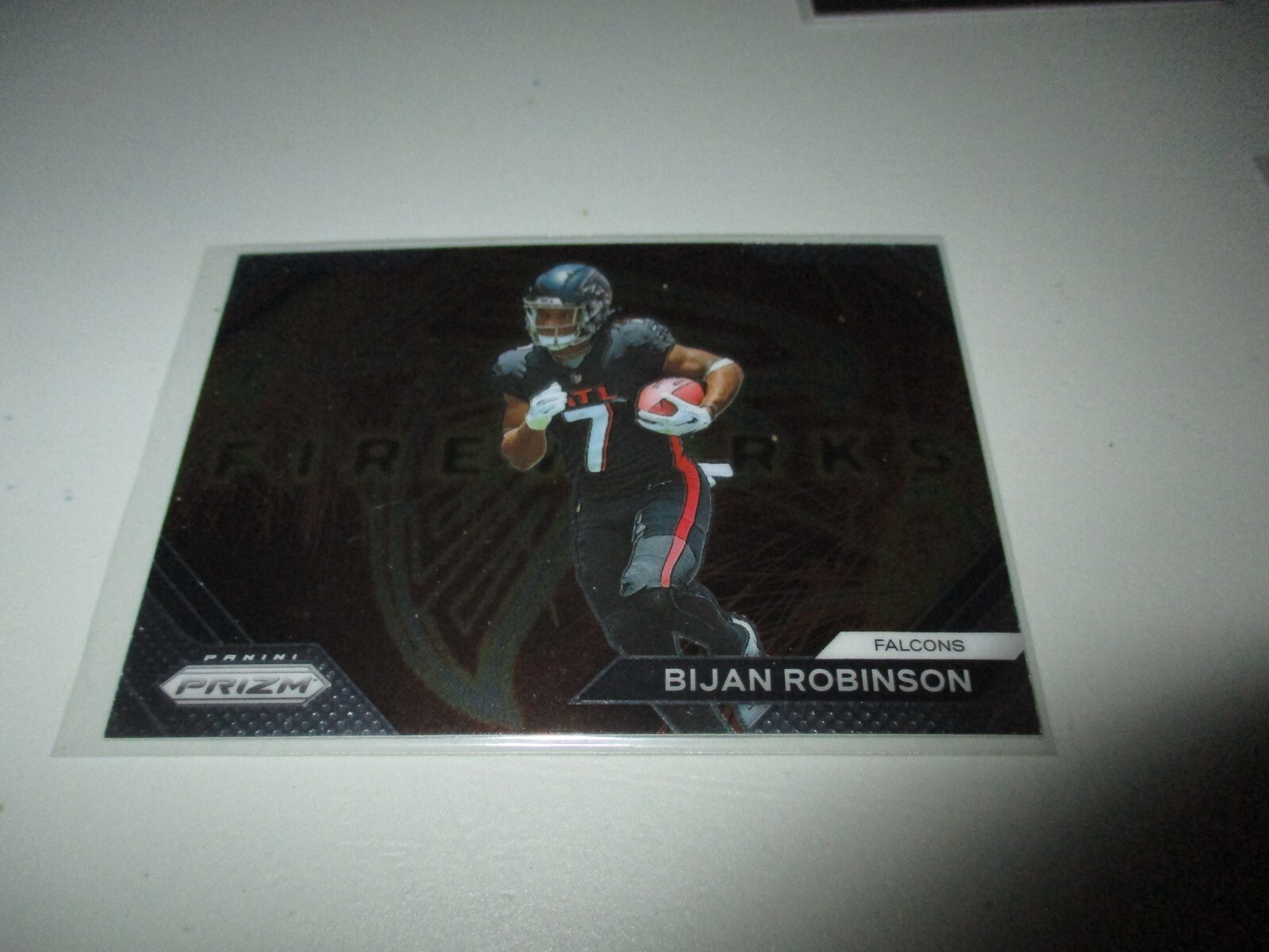 Bijan Robinson 2023 Panini Prizm Fireworks RC #F-24