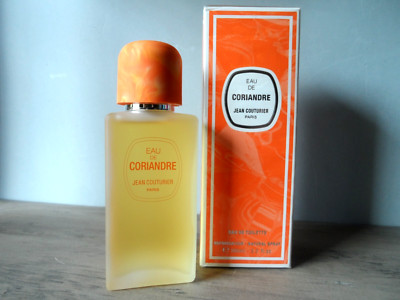 Eau de Coriandre Jean Couturier EDT Spray 3.3 oz / 100 ml New Sealed Box Orange