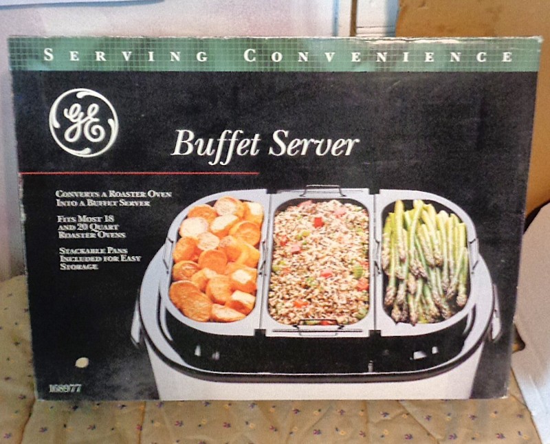 VTG GE buffet server, NIB