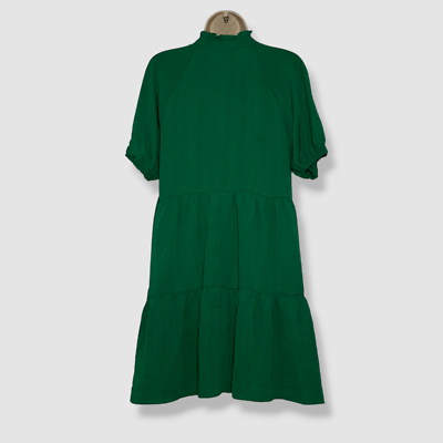 cece short sleeve a line dress Short Sleeve A-LINE Dress with Bow at Amazon Women's Clothing store