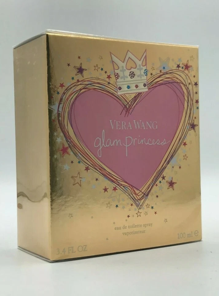 VERA WANG GLAM PRINCESS EDT SPRAY 3.4 FL.OZ (100 ML) NUEVO EN CAJA SELLADA Foto 2 de 4