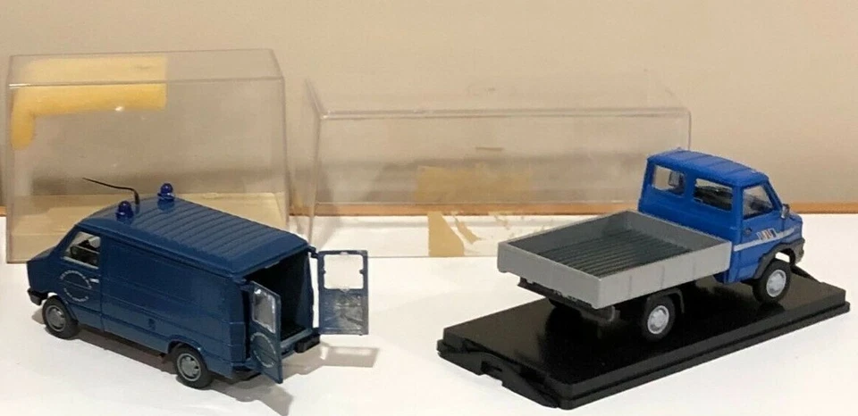 批量 2 件 OldCars 依维柯卡车 Van Bus 1: 43 — 第 2/2 张图片
