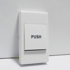 Small Door Exit Button Push Plastic Switch 36V For Access Control