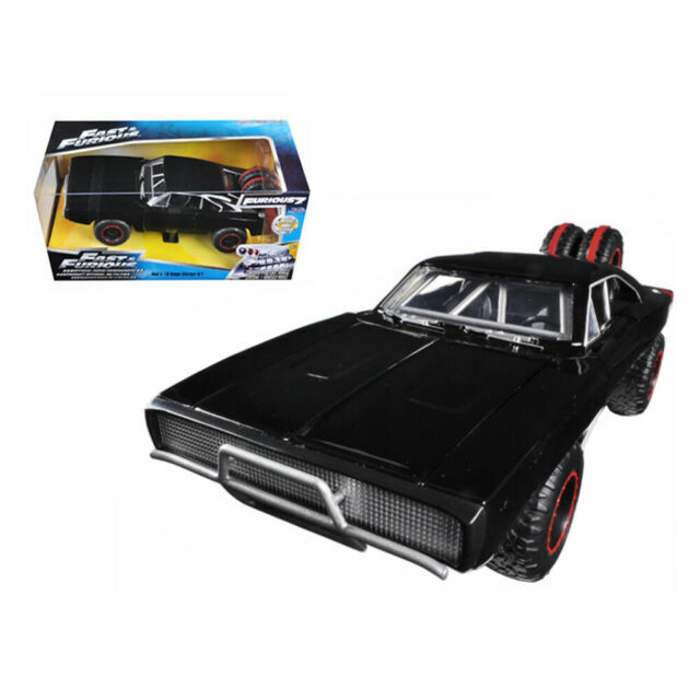 Doms Dodge Charger R//T Offroad Fast and Furious 7 black schwarz 1:24 Jada