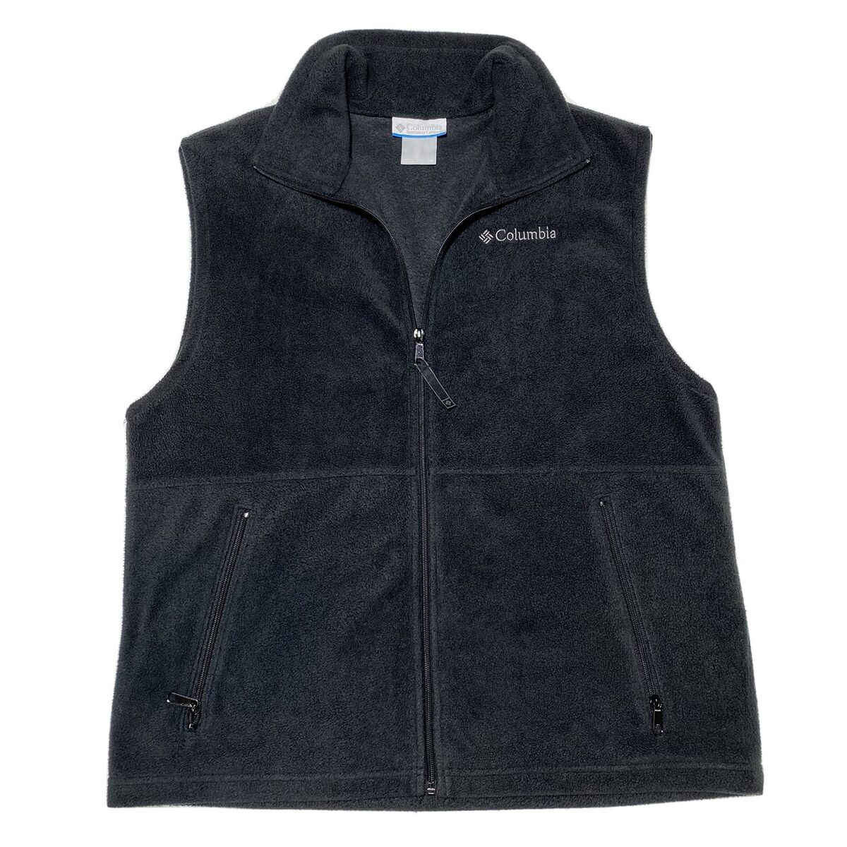 Columbia Cathedral Peak Fleece Vest Mens Medium Full Zip Columbia Cathedral Peak Fleece Vest Mens Medium Full Zip