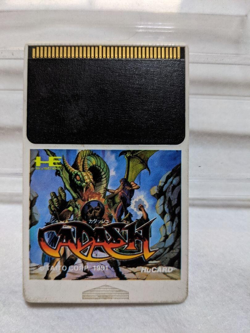 PC Engine CADASH Card Only from japan
