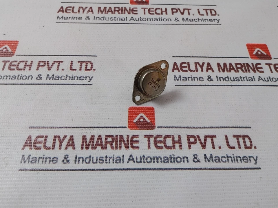 Lot of 2X Harris 2N6678 Power Transistor - Image 3 of 4