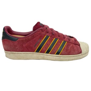 Adidas Originals Superstar Men Size 11 Sneaker Suede Red Black Yellow CM8079 | eBay