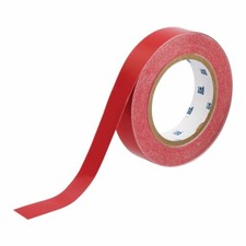 Cinta marcadora de tubo roja BRADY 36302, vinilo, 1" de ancho x 30 yardas