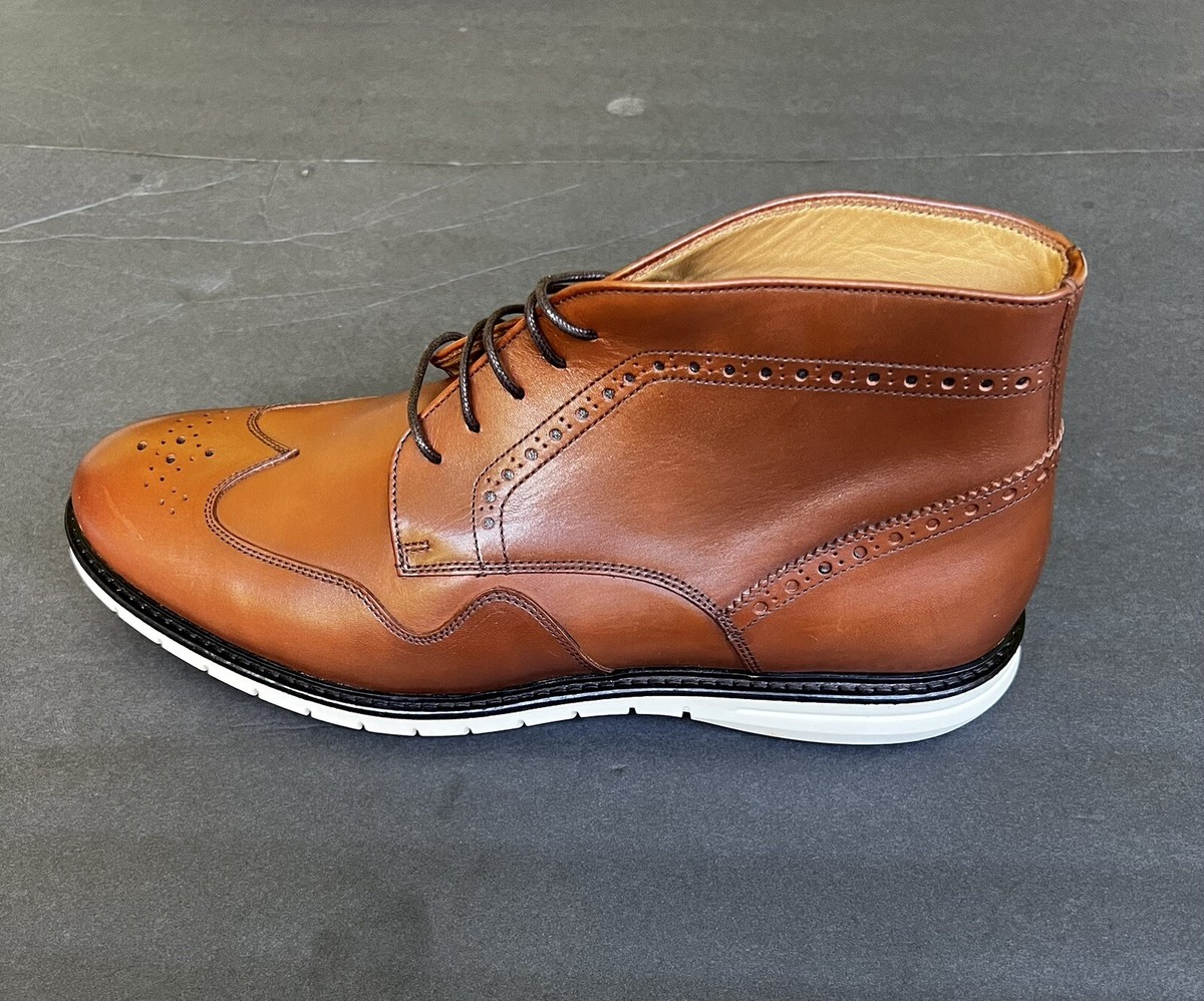 Charles Tyrwhitt TAN LACE-UP URBAN TRAIL LEATHER BOOTS/TAN/Size 11 /Portugal Charles Tyrwhitt TAN LACE-UP URBAN TRAIL LEATHER BOOTS/TAN  main image 3