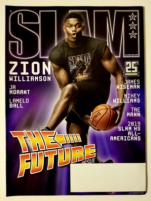 Zion Williamson 2020-21 NBA Hoops SLAM MAGAZINE #17 The Future